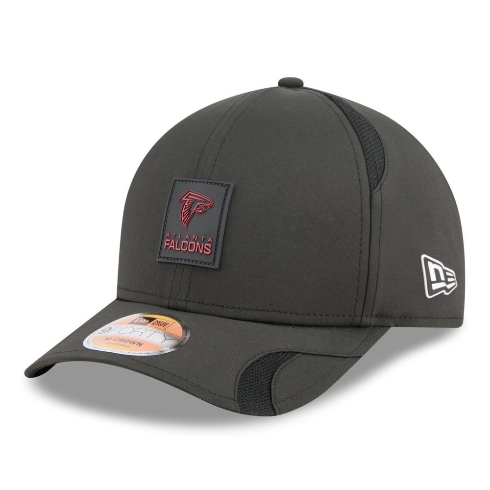 Baltimore Ravens New Era 2025 Sideline M-Crown 9FORTY Adjustable Hat Cap Black